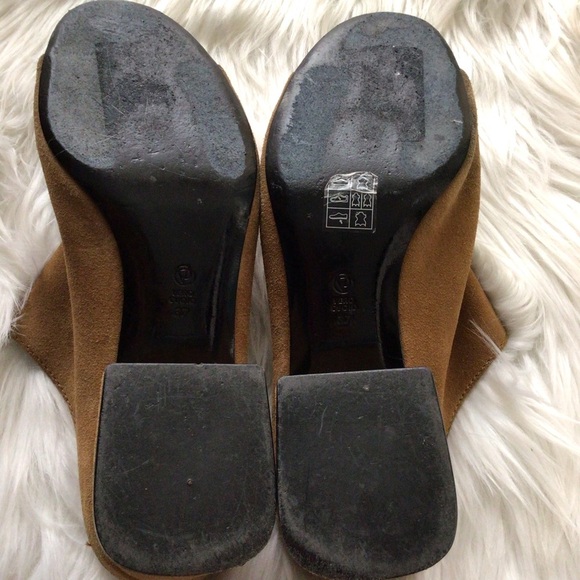 3.1 Phillip Lim cube oak suede brown mules 37 - Picture 7 of 9